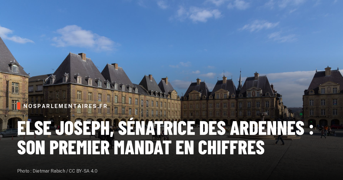 Else Joseph, réélue sénatrice des Ardennes : 232 questions en six ans, 11 amendements adoptés sur 87