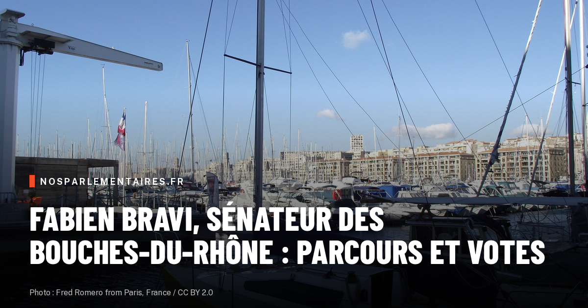 Fabien Bravi, sénateur RN des Bouches-du-Rhône, accuse l'État d'avoir abandonné Marseille