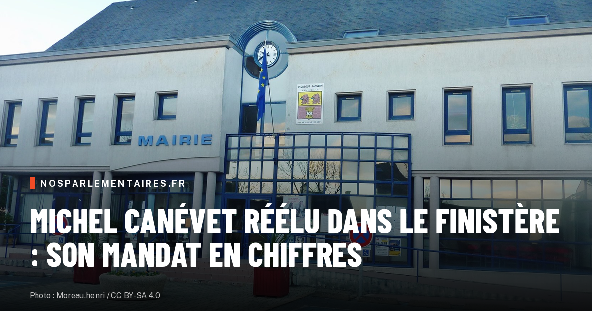 Réélu sénateur du Finistère, Michel Canévet a déposé 1 111 amendements en six ans