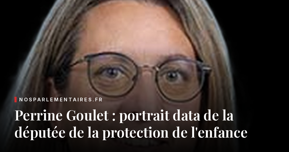 Perrine Goulet, l'ancienne enfant placée qui a fait la loi sur la protection de l'enfance