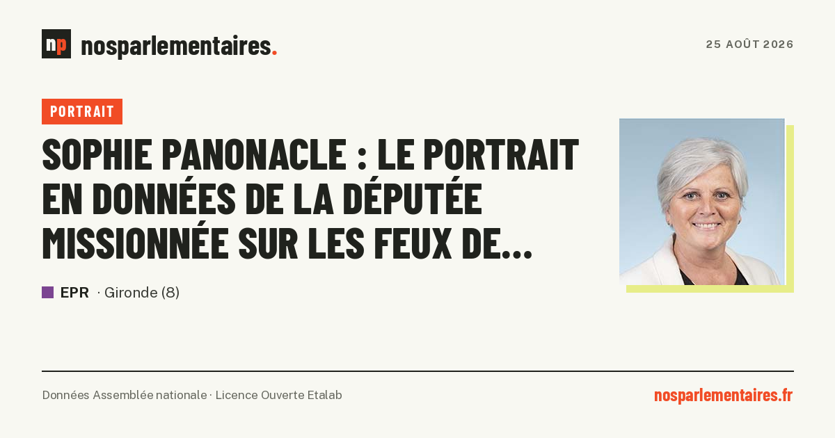 Sophie Panonacle, missionnée sur les feux de forêt : sa loi d'adaptation des forêts attend depuis 679 jours